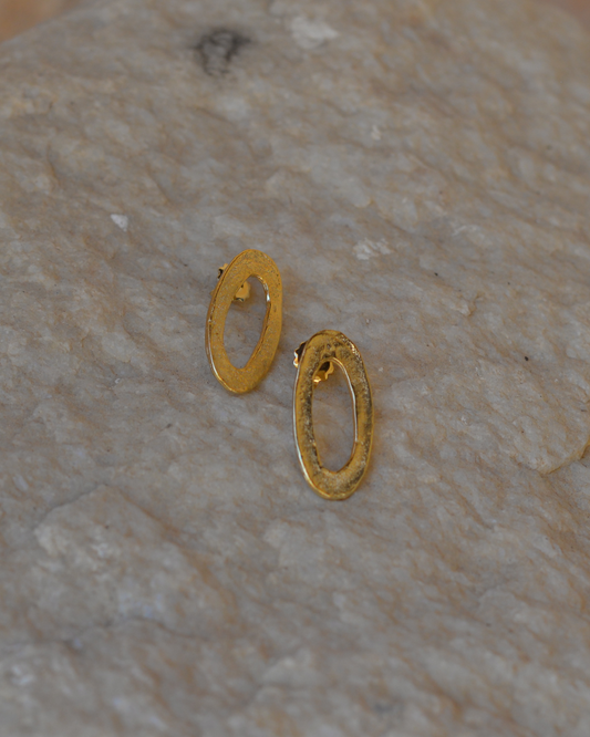 PENDIENTES OVAL
