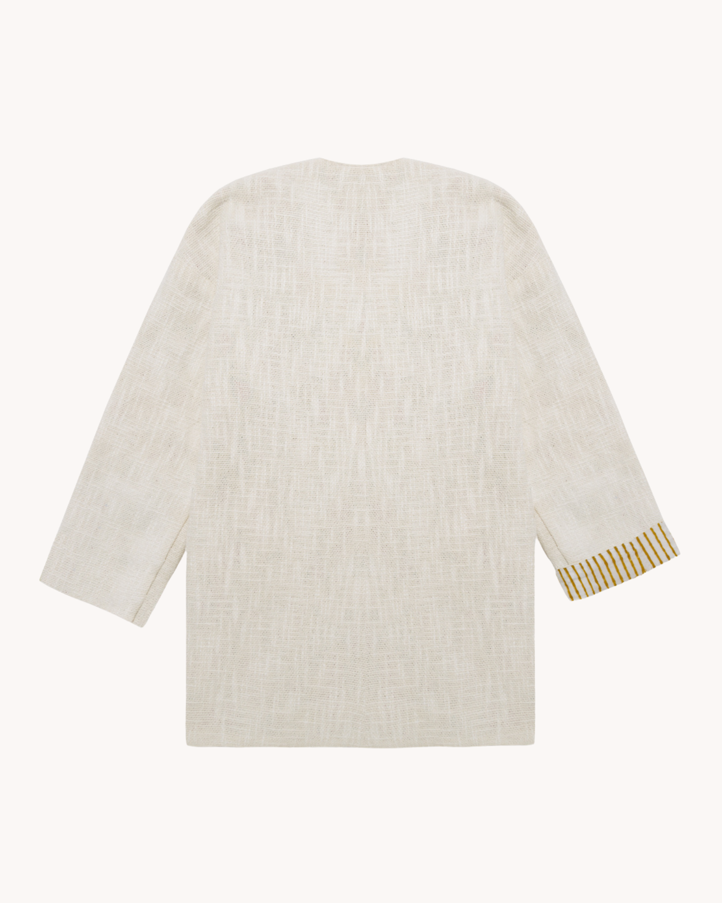 CHAQUETA BIKANER MIL RAYAS OCRE