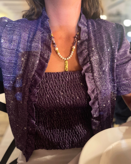 AMETHYST LIGHTHOUSE NECKLACE