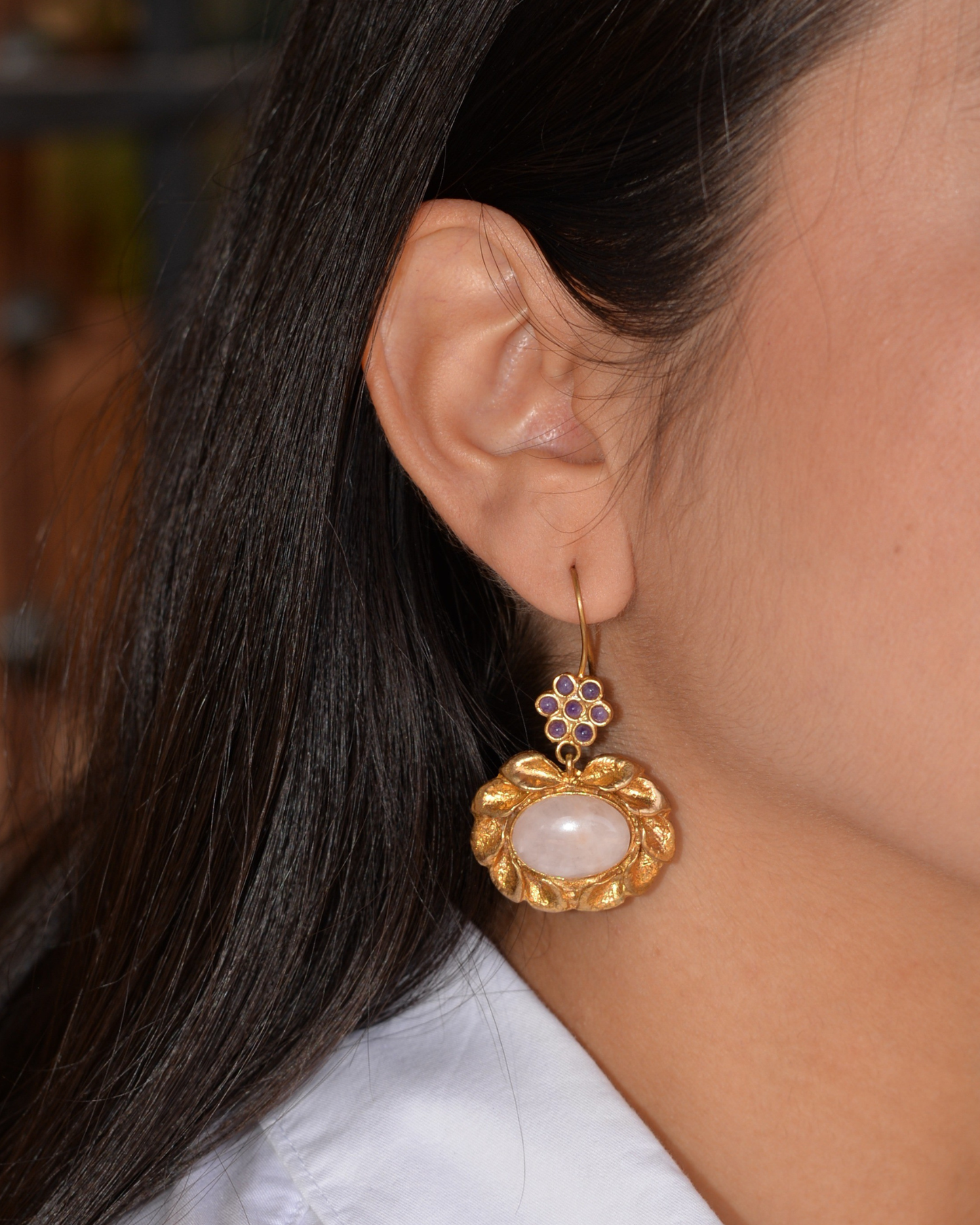 PENDIENTES FLOR ARRABAL