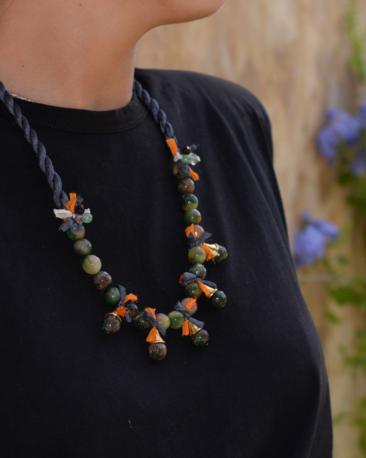 ORANGE RATE NECKLACE 