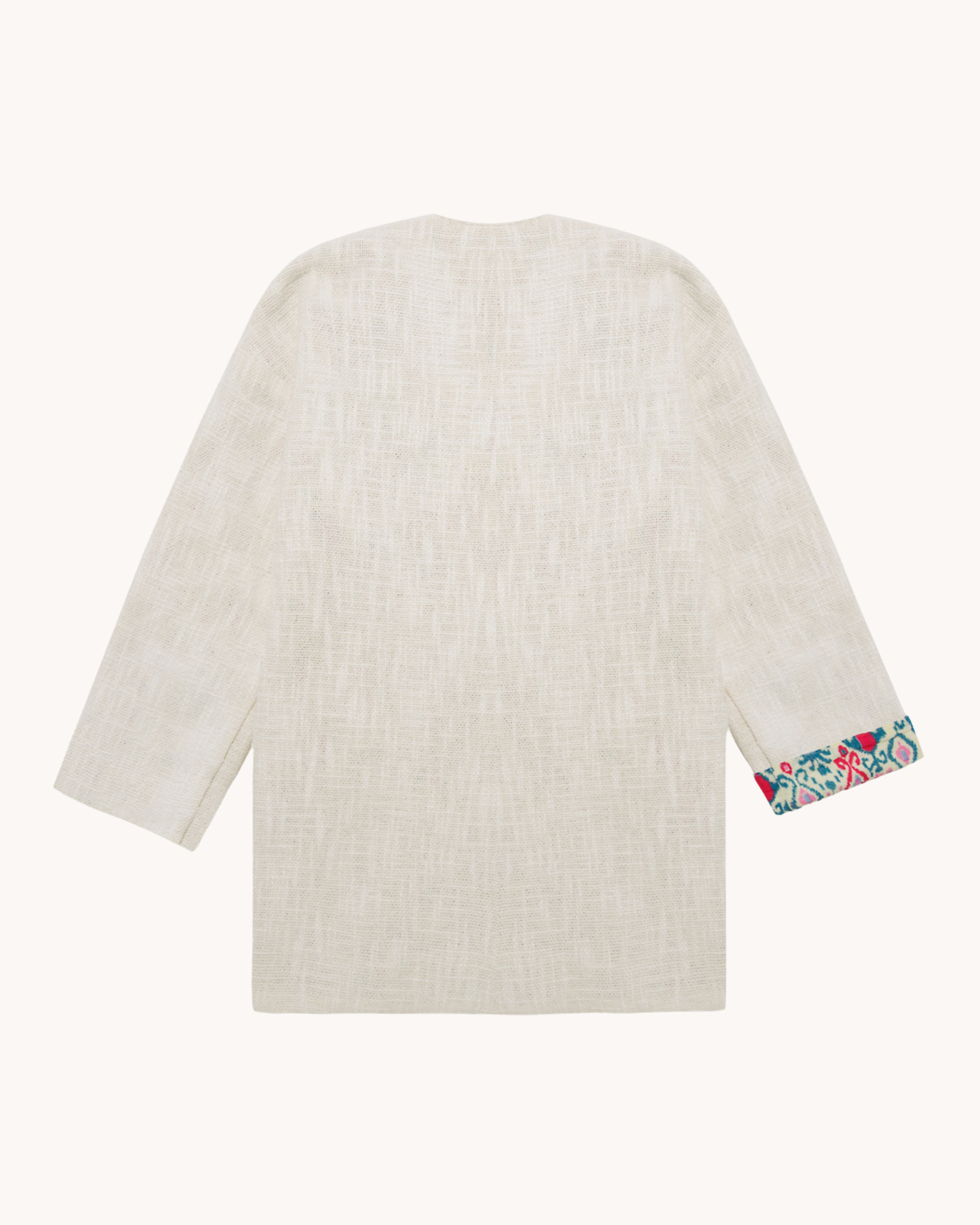 BIKANER JACKET WITH A THOUSAND GREY STRIPES